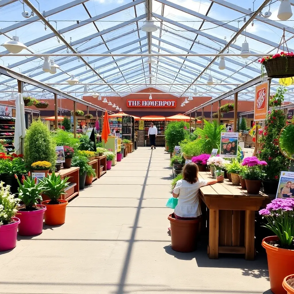 Kids birthday party places Garden Center At The Home Depot in Barren Spot