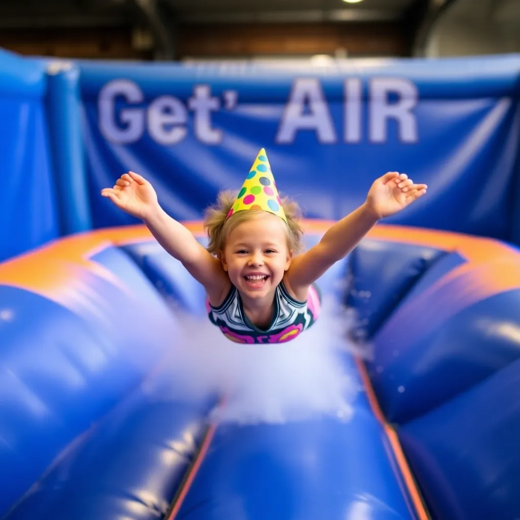 Kids birthday party places Get Air Cleveland in Middleburg Heights
