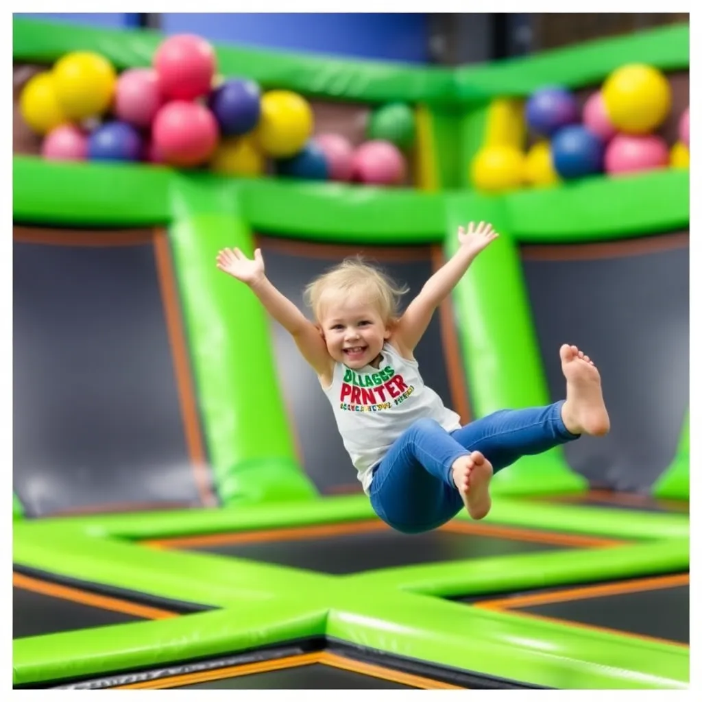 Kids birthday party places Get Air Trampoline Park in Rapid City