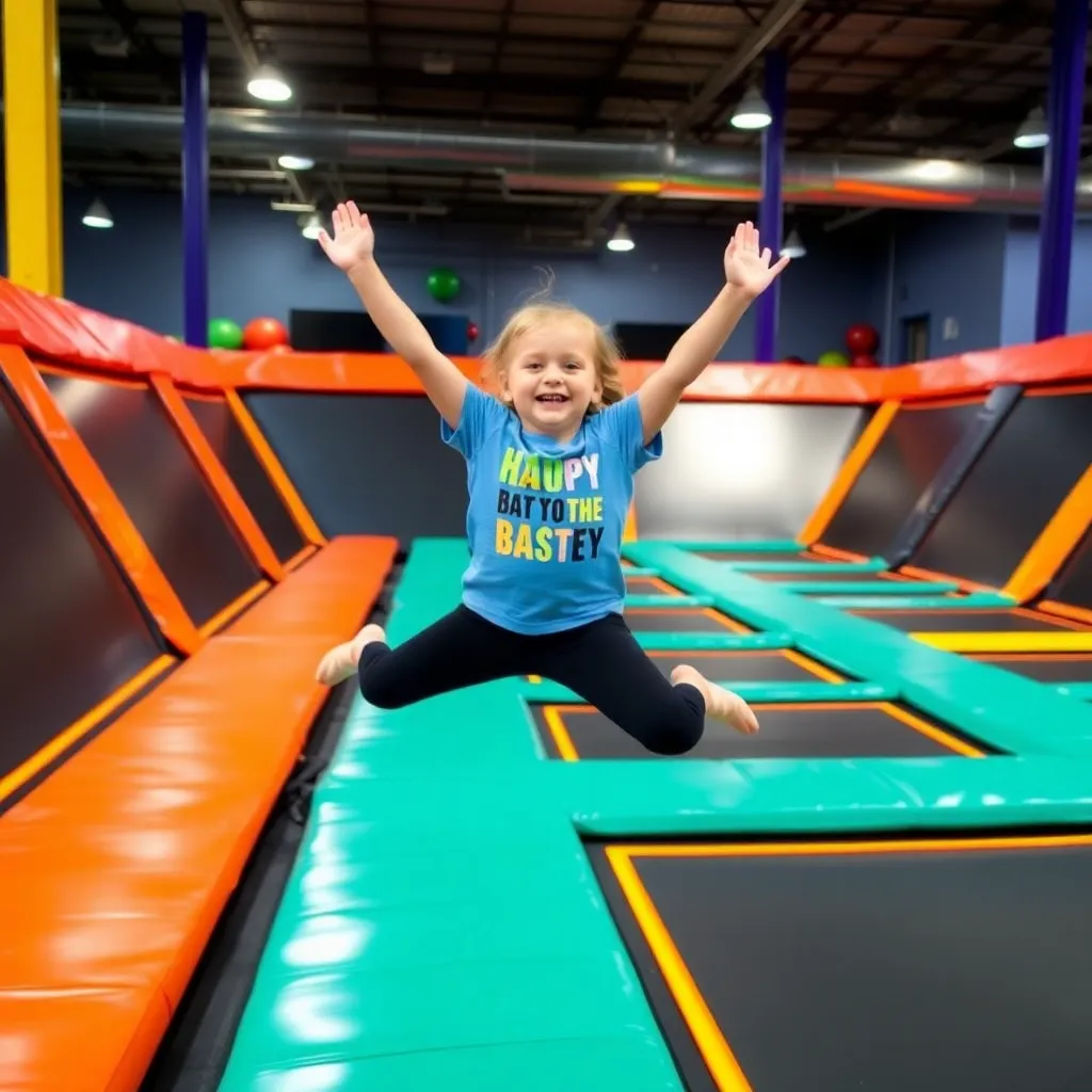 Kids birthday party places Get Air Trampoline Park in Alexandria