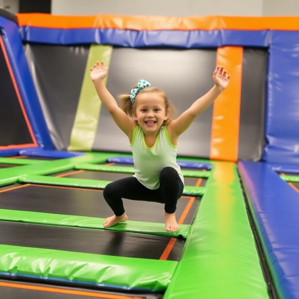 Kids birthday party places Get Air Trampoline Park in Urbandale