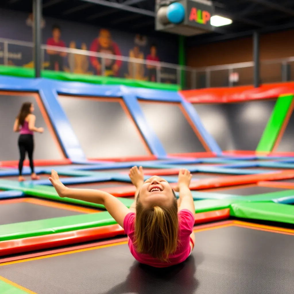 Kids birthday party places Get Air Trampoline Park in Nicholasville