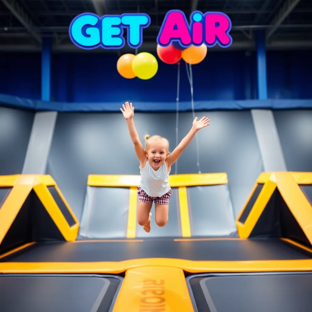 Kids birthday party places Get Air Trampoline Park in CHSTNT HL CV