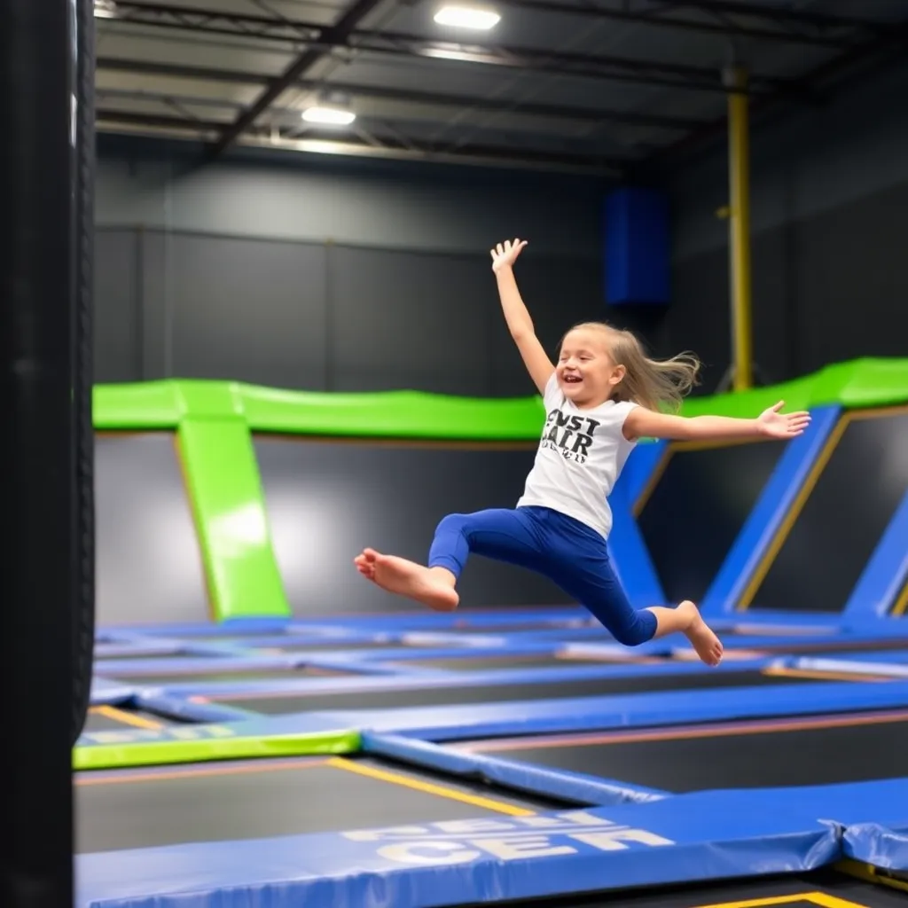 Kids birthday party places Get Air Trampoline Park in Mobile