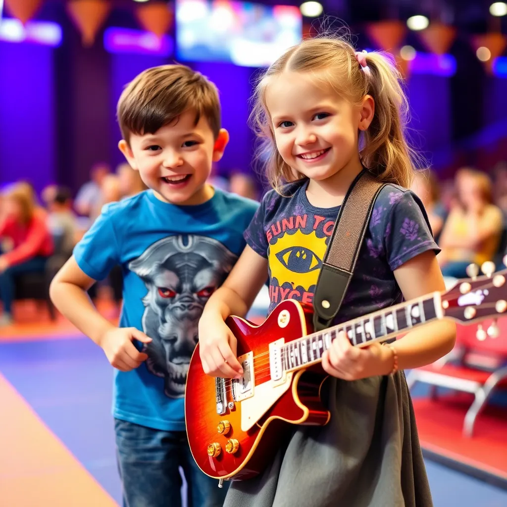 Kids birthday party places Gibson Arena in Muncie