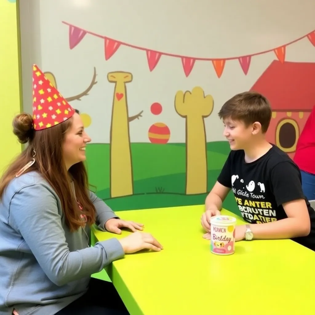 Kids birthday party places Giggle Town in Warner Robins