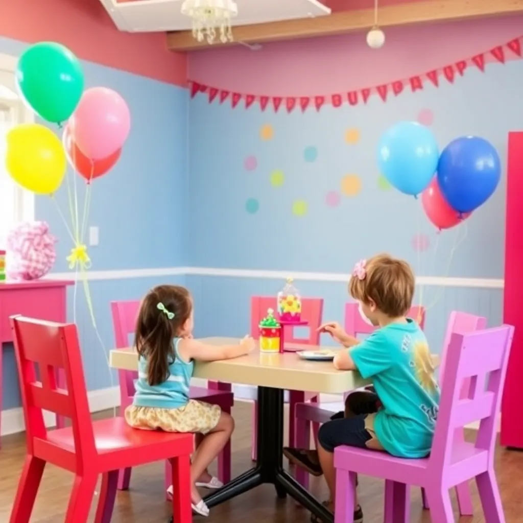 Kids birthday party places Giggles Drop-In Child Care Of Raleigh in Raleigh