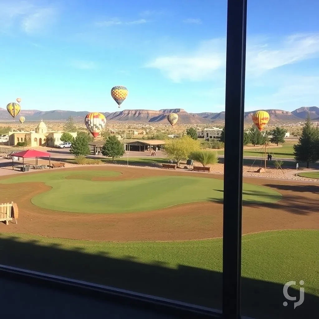 Kids birthday party places Golf & Event Center At Balloon Fiesta Park in Albuquerque