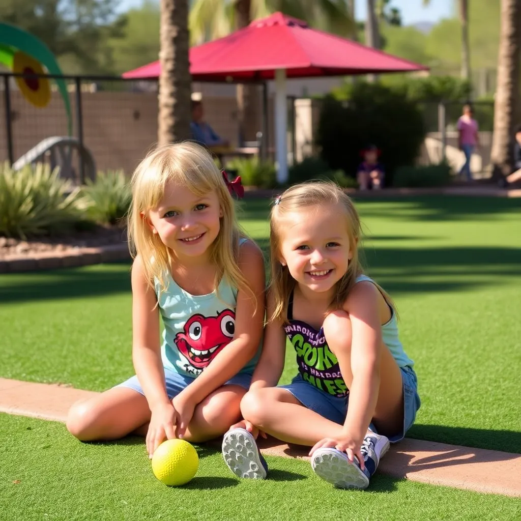 Kids birthday party places Golfland Sunsplash in Mesa