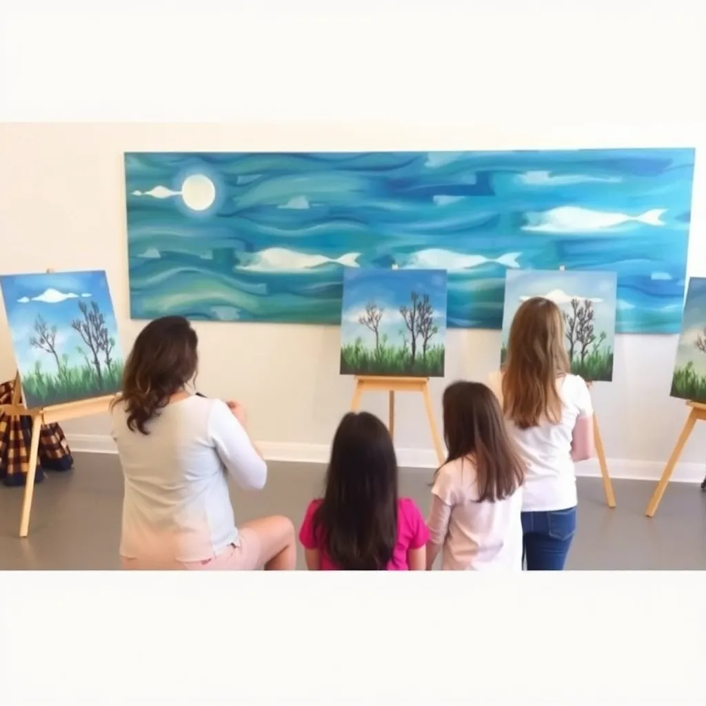 Kids birthday party places Good Vibes Paint & Sip And Event Venue Llc in Columbia