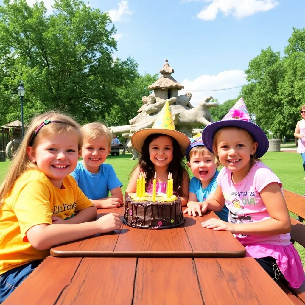 Kids birthday party places Grand Adventure in Weatherford