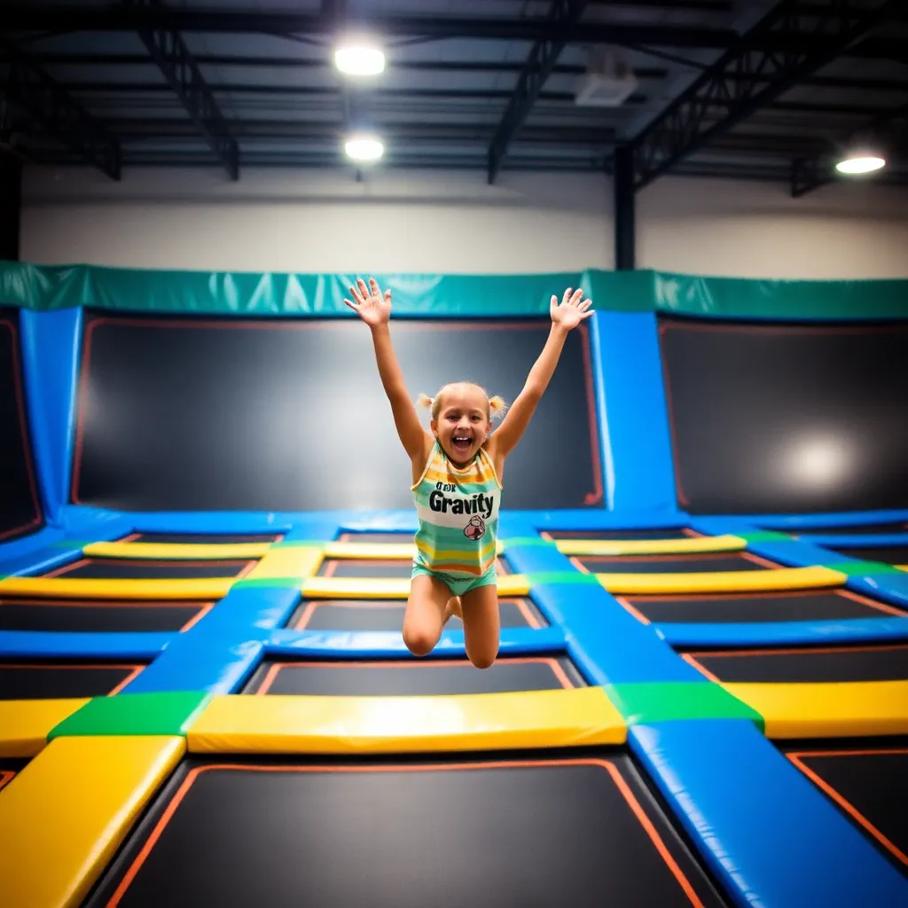 Kids birthday party places Gravity Extreme Zone Trampoline And Adventure Park in Chandler