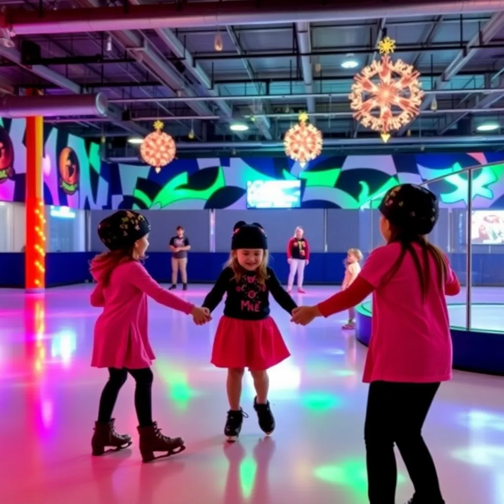 Kids birthday party places Gray-8-Skate Family Entertainment Center in Gray