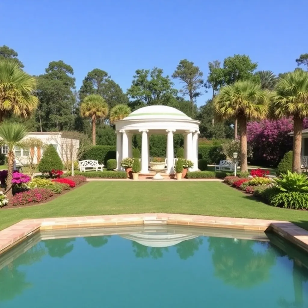 Kids birthday party places Grecian Gardens in West Columbia