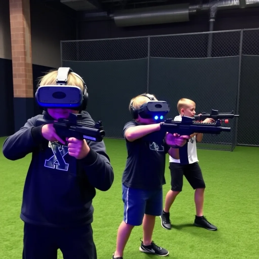 Kids birthday party places Ground Zero Tactical Laser Tag & Virtual Reality in Burlington