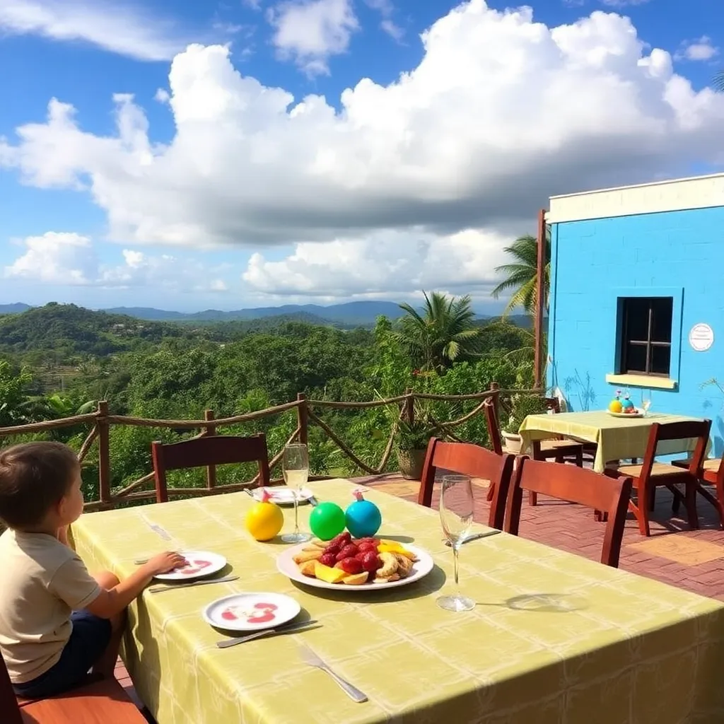 Kids birthday party places Hacienda Loyola Barnés in Trujillo Alto