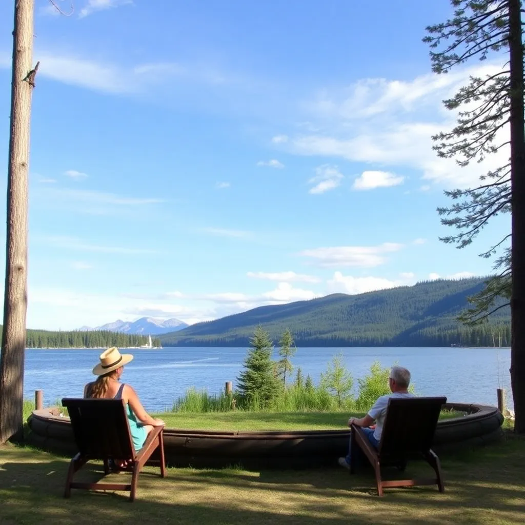 Kids birthday party places Half Moon Lake Lodge in Pinedale