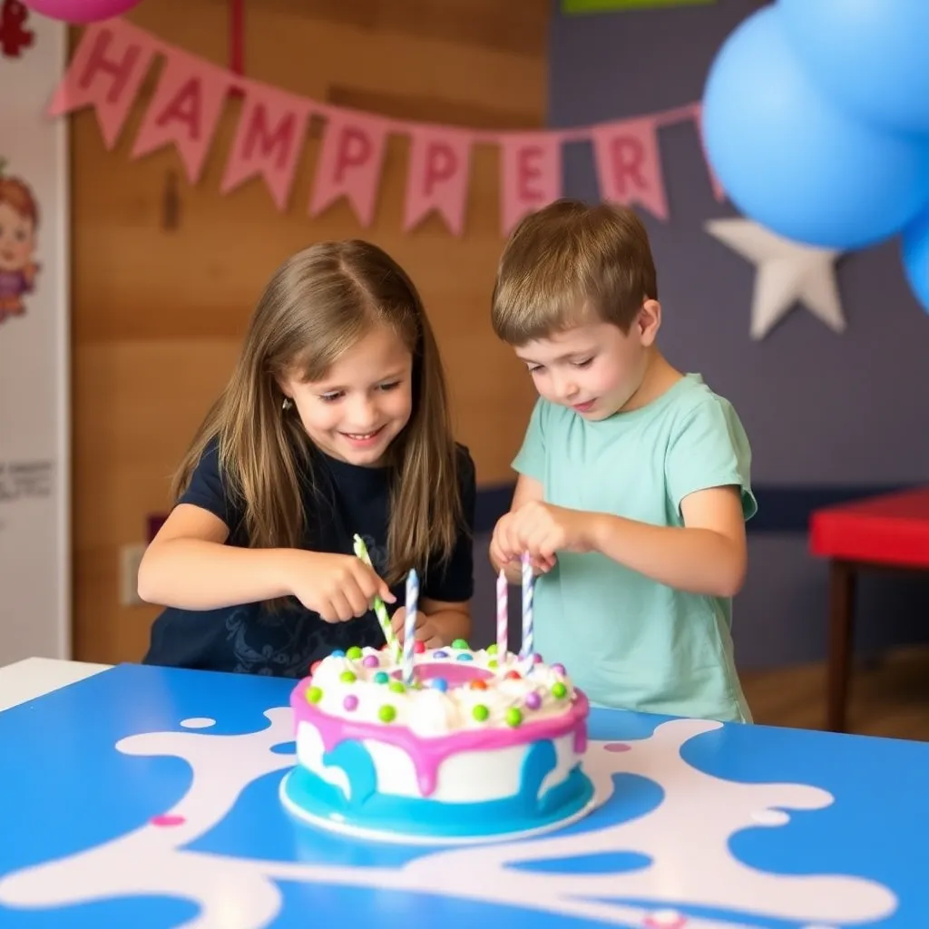 Kids birthday party places Hammer & Stain Birmingham in Hoover