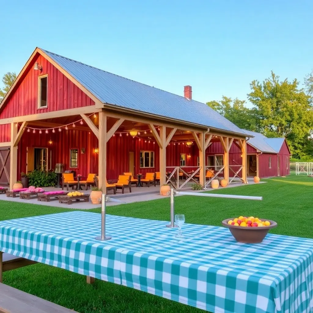 Kids birthday party places Harvest Hall At Alstede Farms in Chester