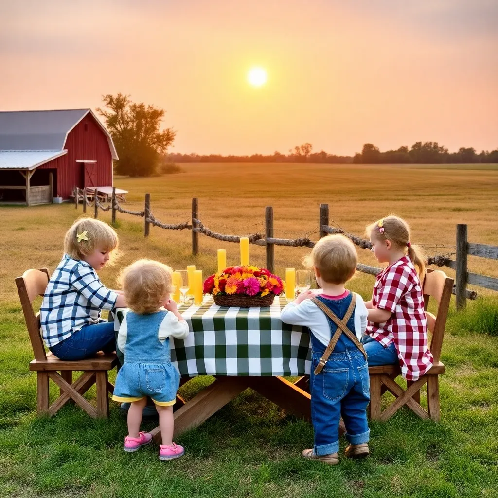 Kids birthday party places Harvest Moon Farm in Oakland