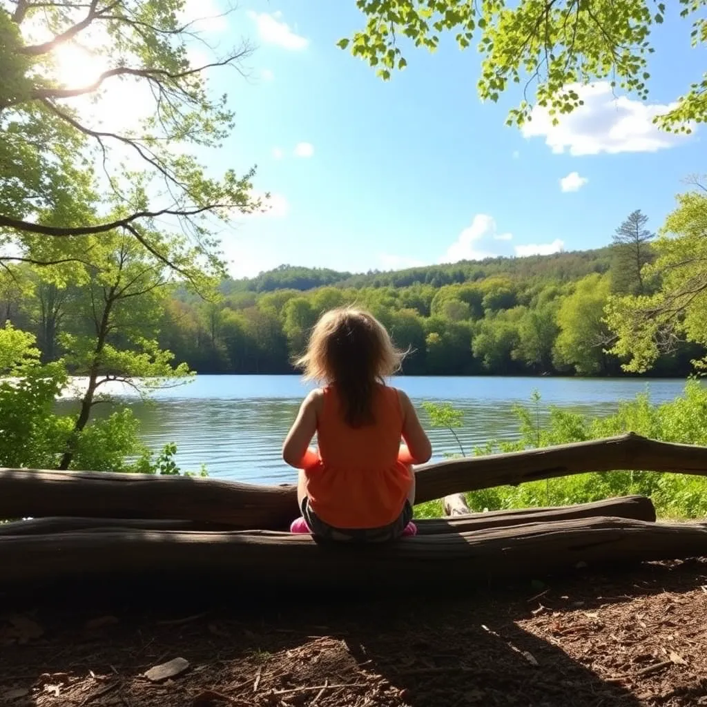 Kids birthday party places Henry Horton State Park in Chapel Hill