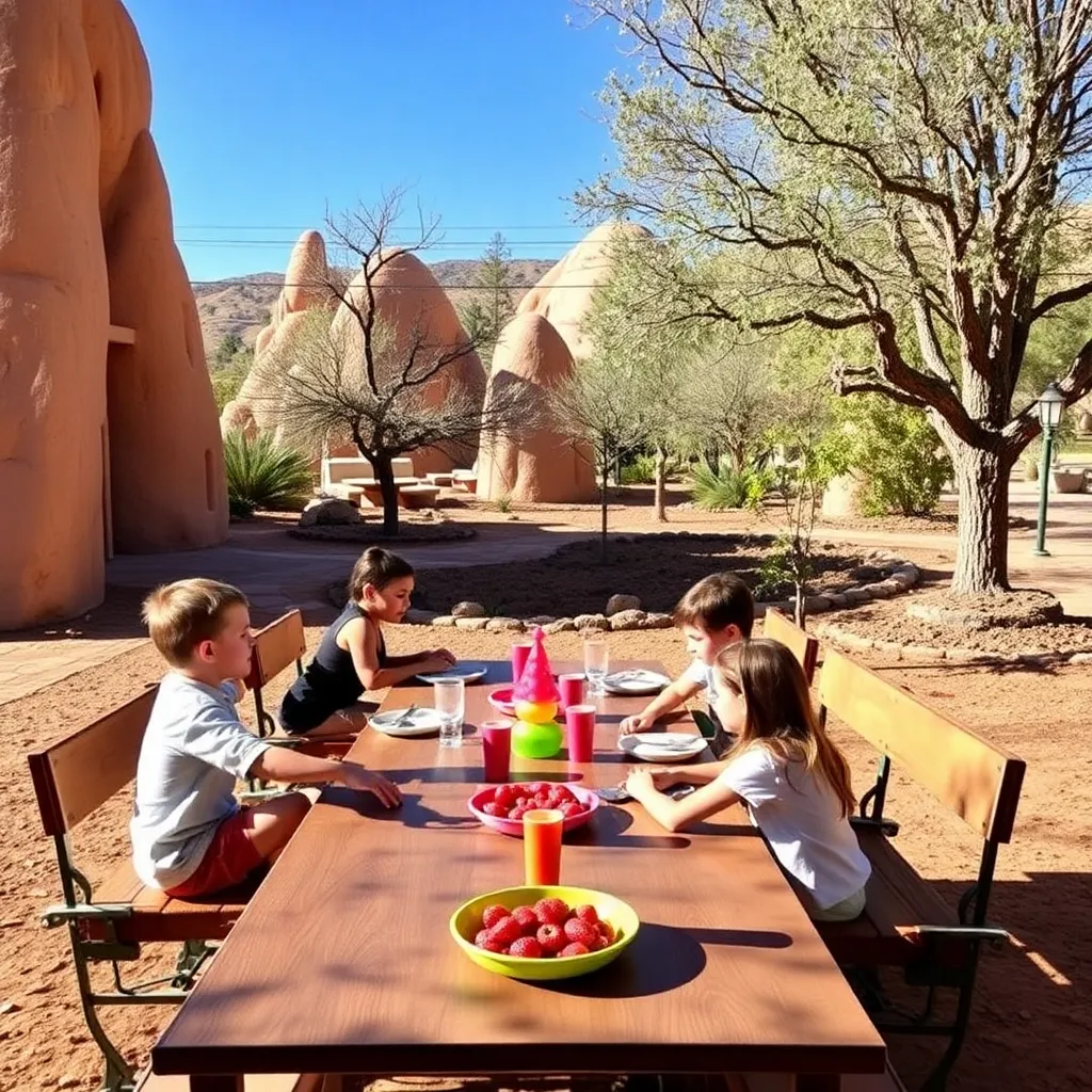 Kids birthday party places Heritage Hills Park in Albuquerque