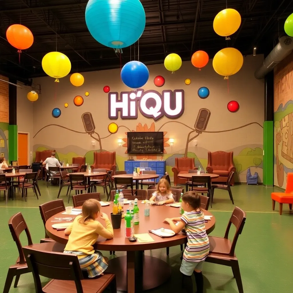 Kids birthday party places Hi-Qu Event Center in Bowie