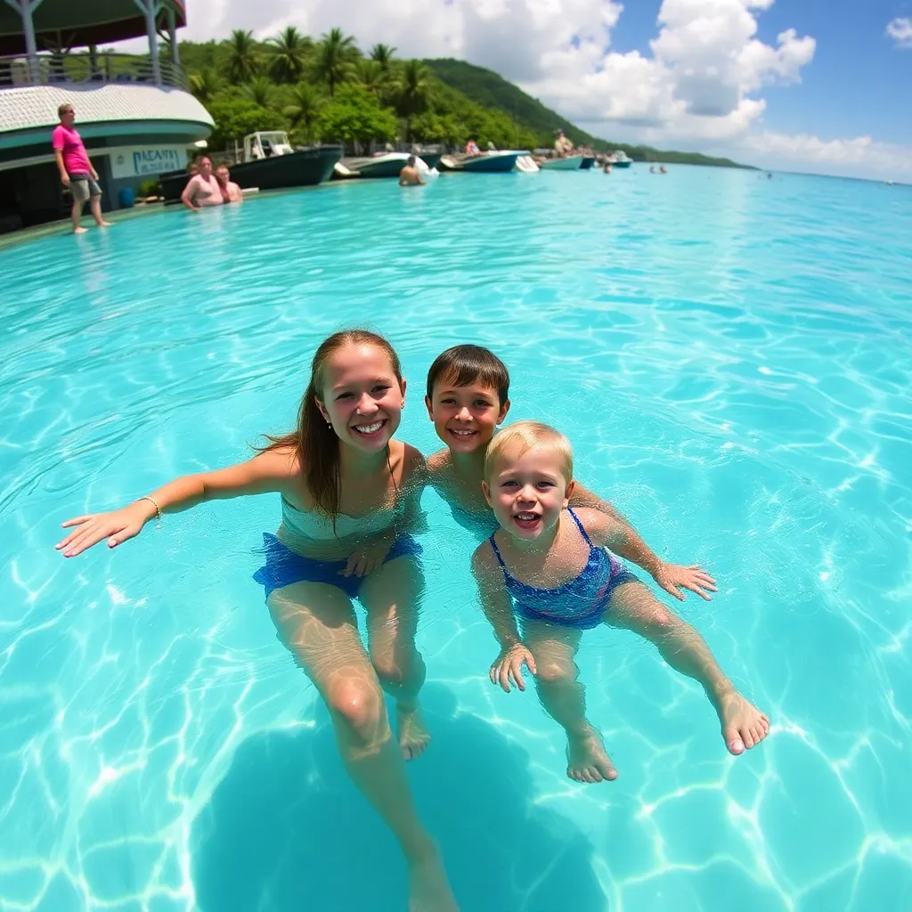 Kids birthday party places Hook'd Usvi in St Thomas