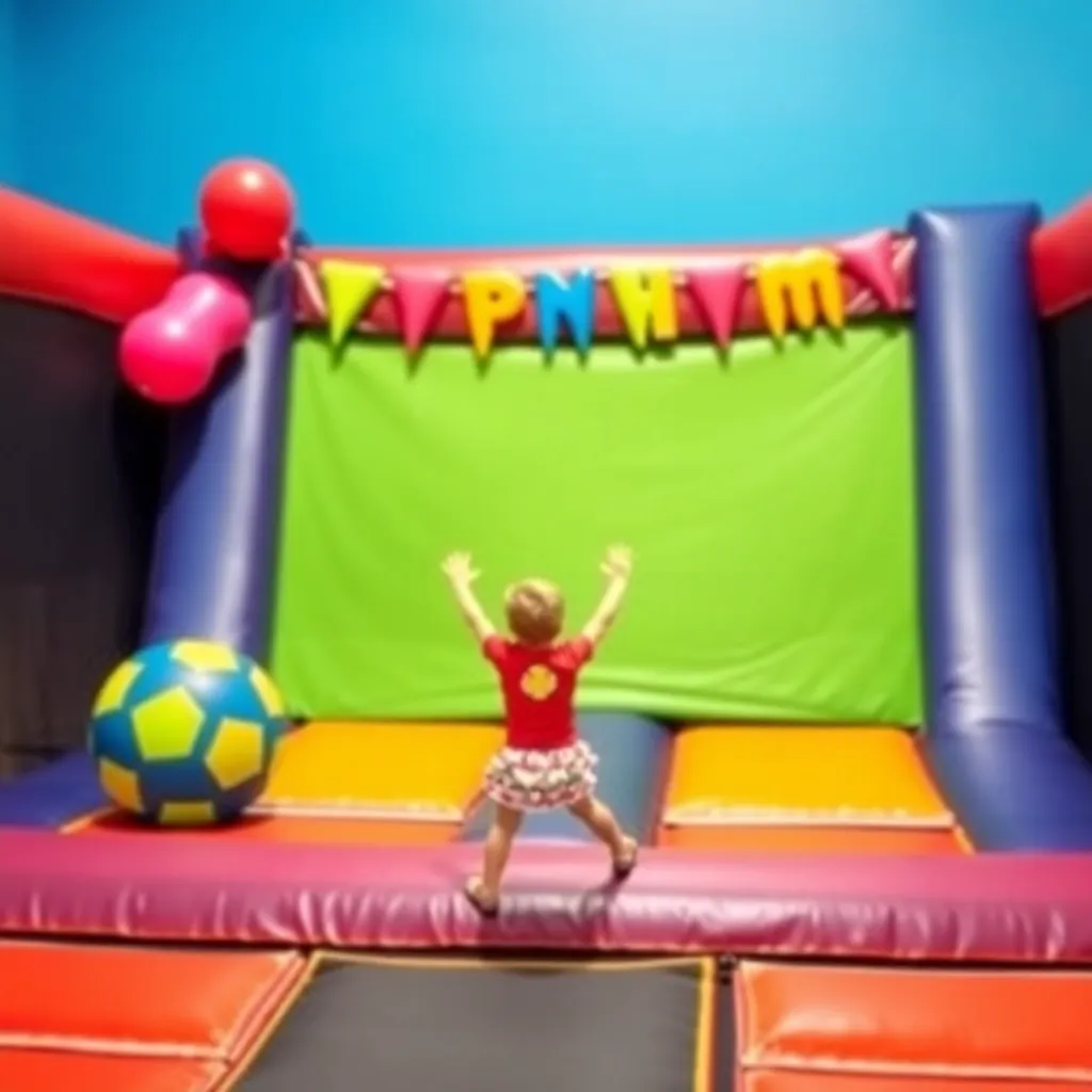 Kids birthday party places Hop Skip 'N Jump in Russell Springs