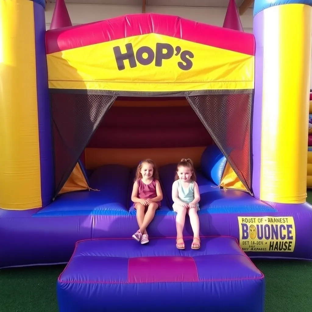 Kids birthday party places Hop's Bounce House in Atascadero