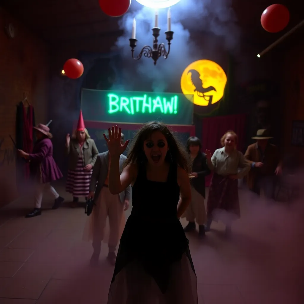 Kids birthday party places Horrorhall in Tularosa