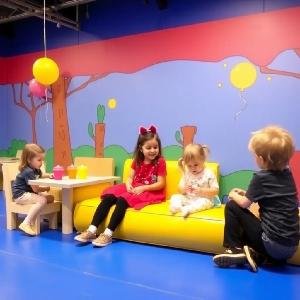 Kids birthday party places Huckleberry Play in Morris Plains