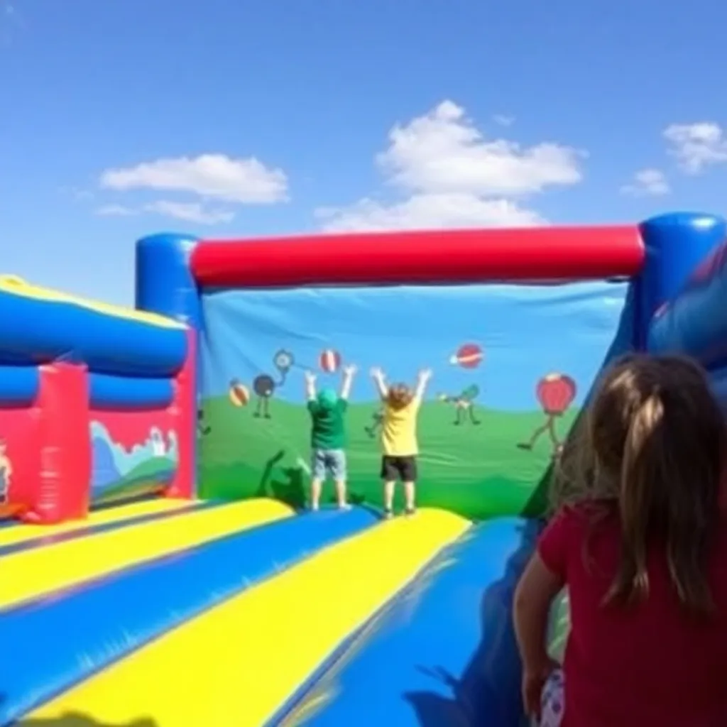 Kids birthday party places Husker Bounce in Lincoln