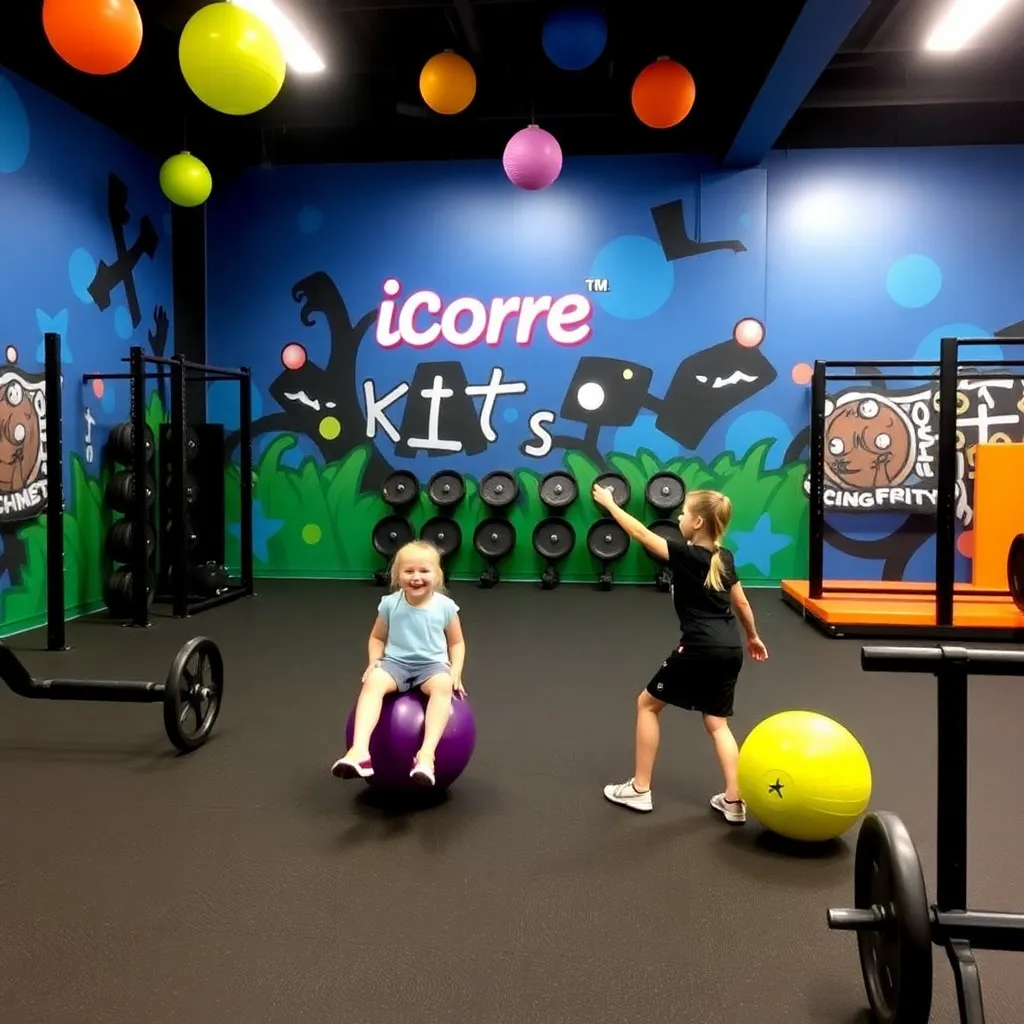 Kids birthday party places Icore Fitness in West Chester