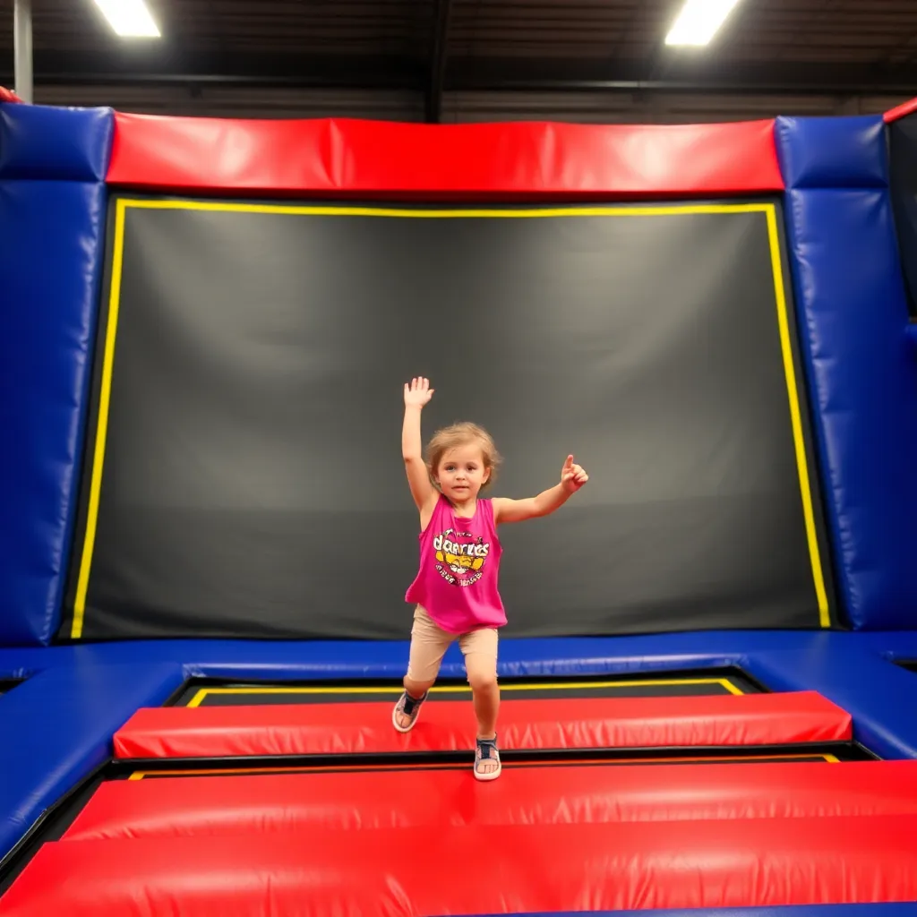 Kids birthday party places Ijump in Fulton