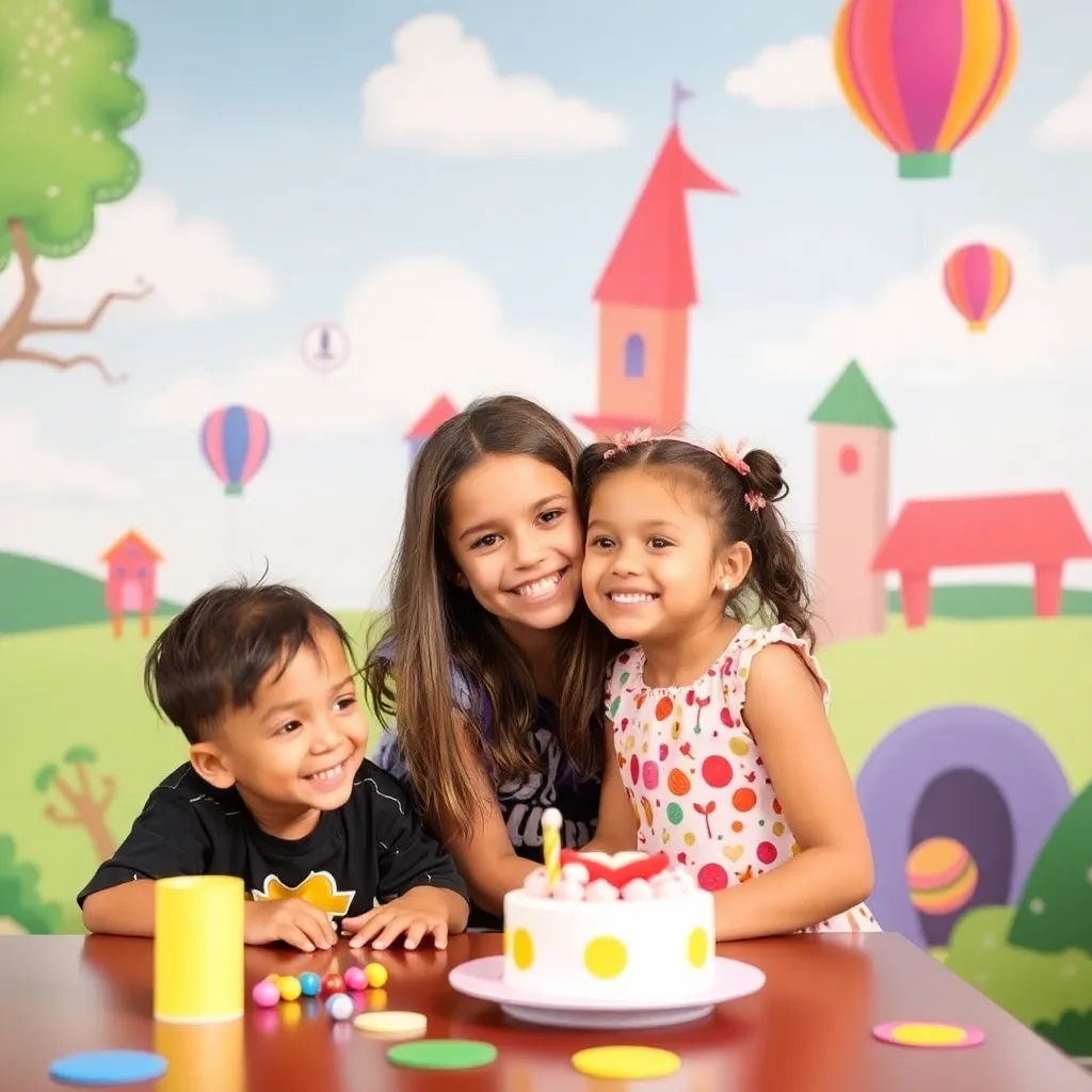 Kids birthday party places Imagination City in Abilene