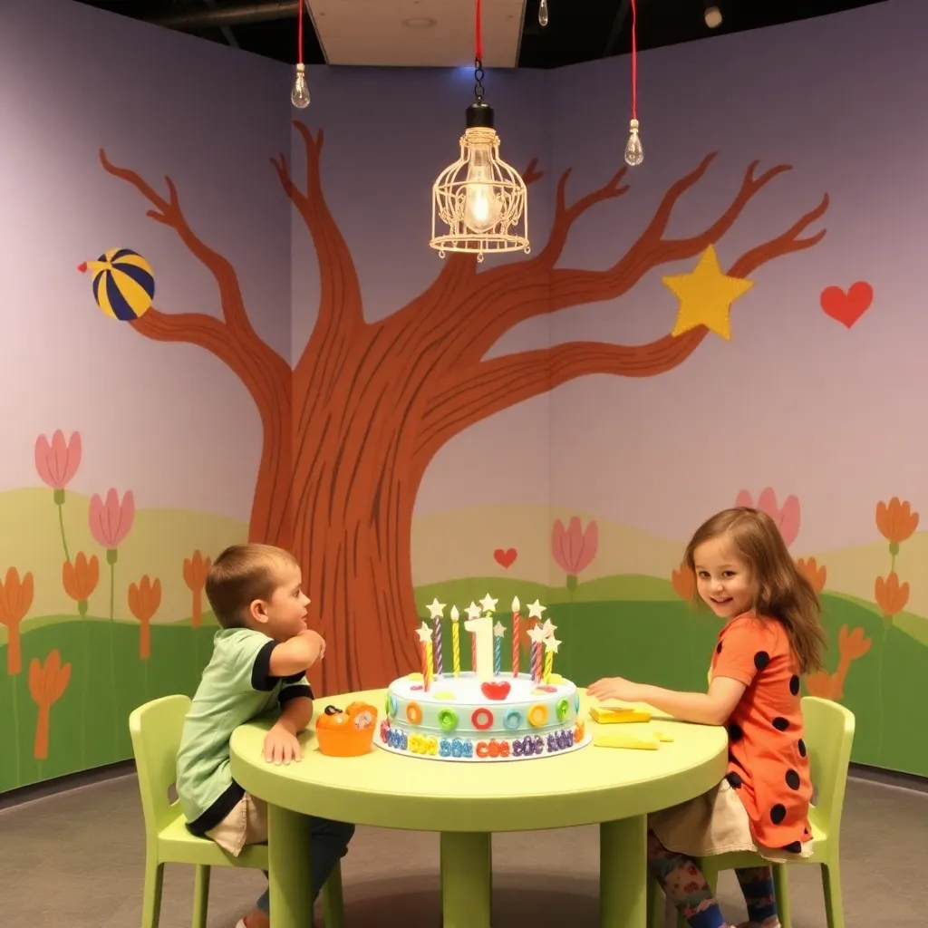 Kids birthday party places Imagineu Children's Museum in Visalia