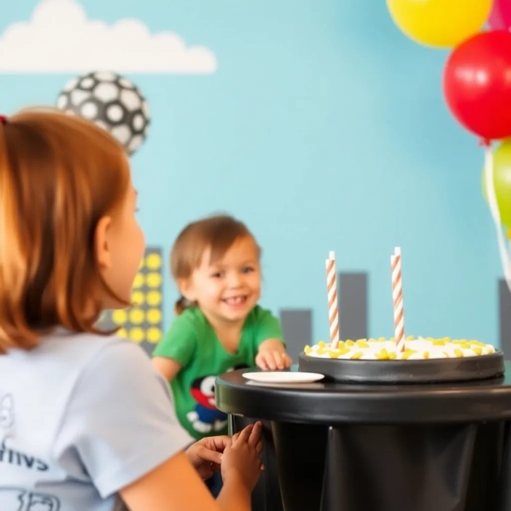 Kids birthday party places Incredible Mo's in Grawn