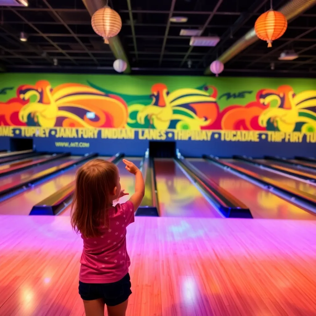 Kids birthday party places Indian Lanes in Clinton