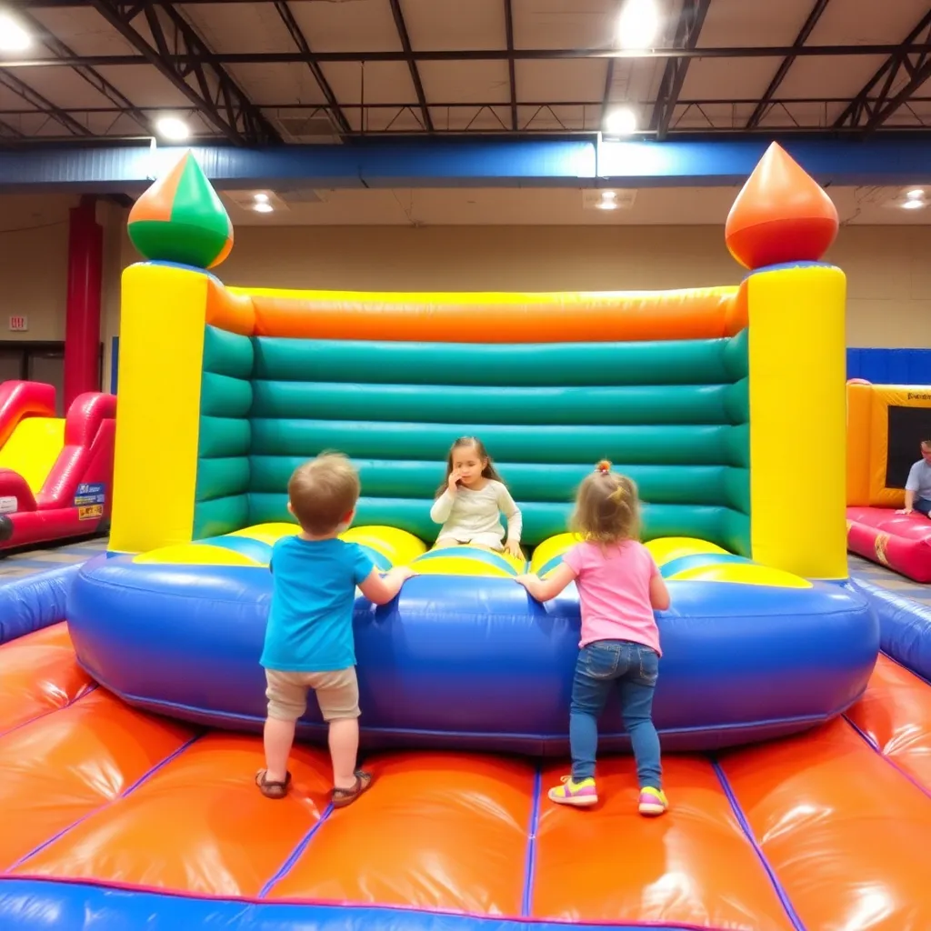 Kids birthday party places Indy Bounce in Indianapolis