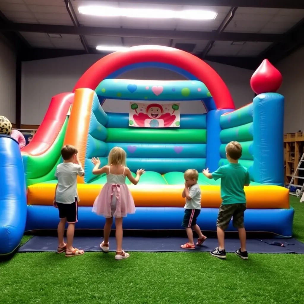 Kids birthday party places Inflatapalooza Party Rentals in Syracuse