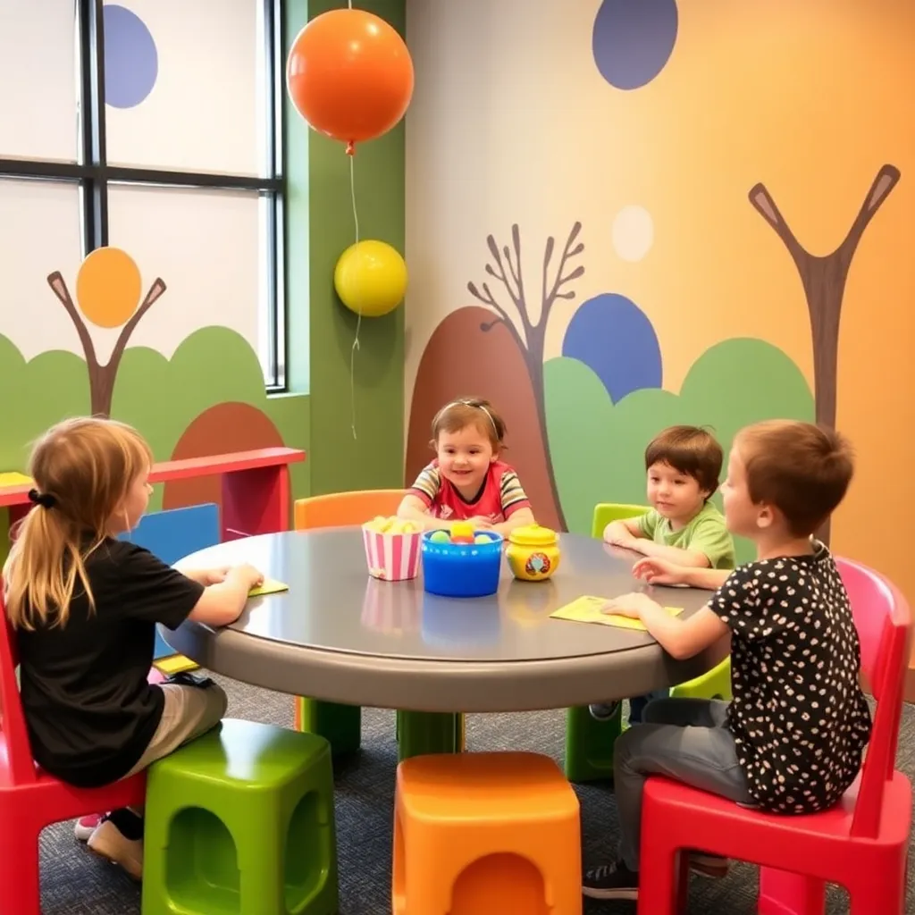 Kids birthday party places Inspired Play Cafe Overland Park in Overland Park