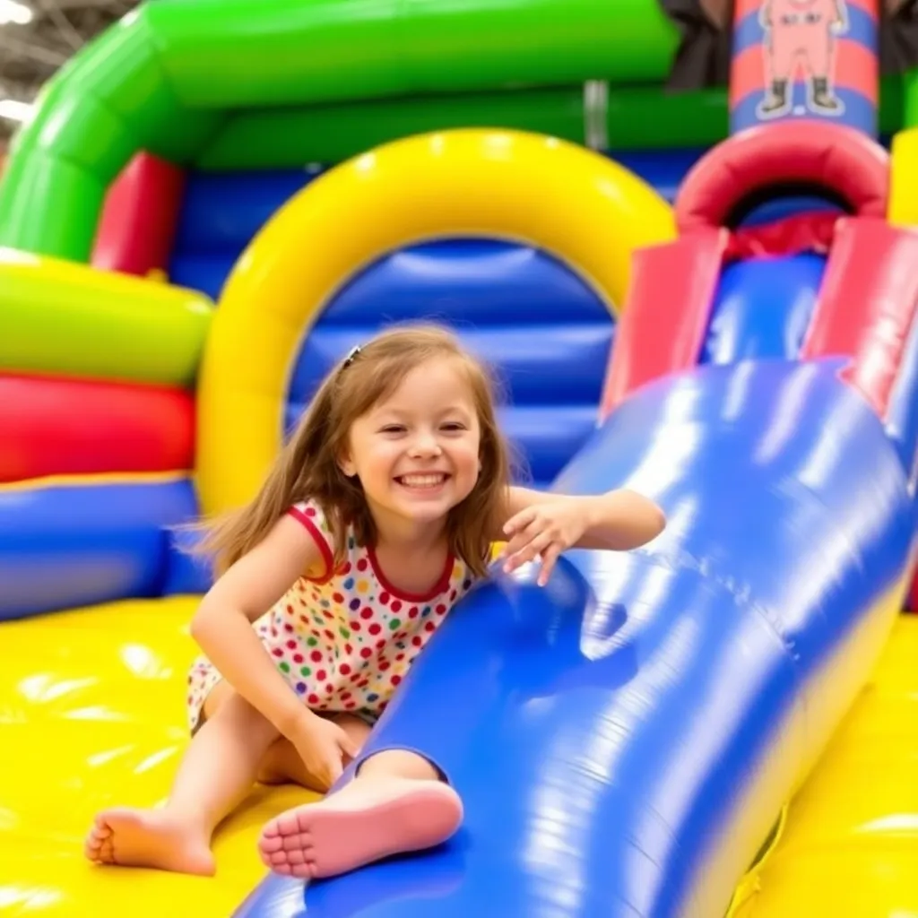 Kids birthday party places Intents Inflatables Indoor Fun Center in Burlington