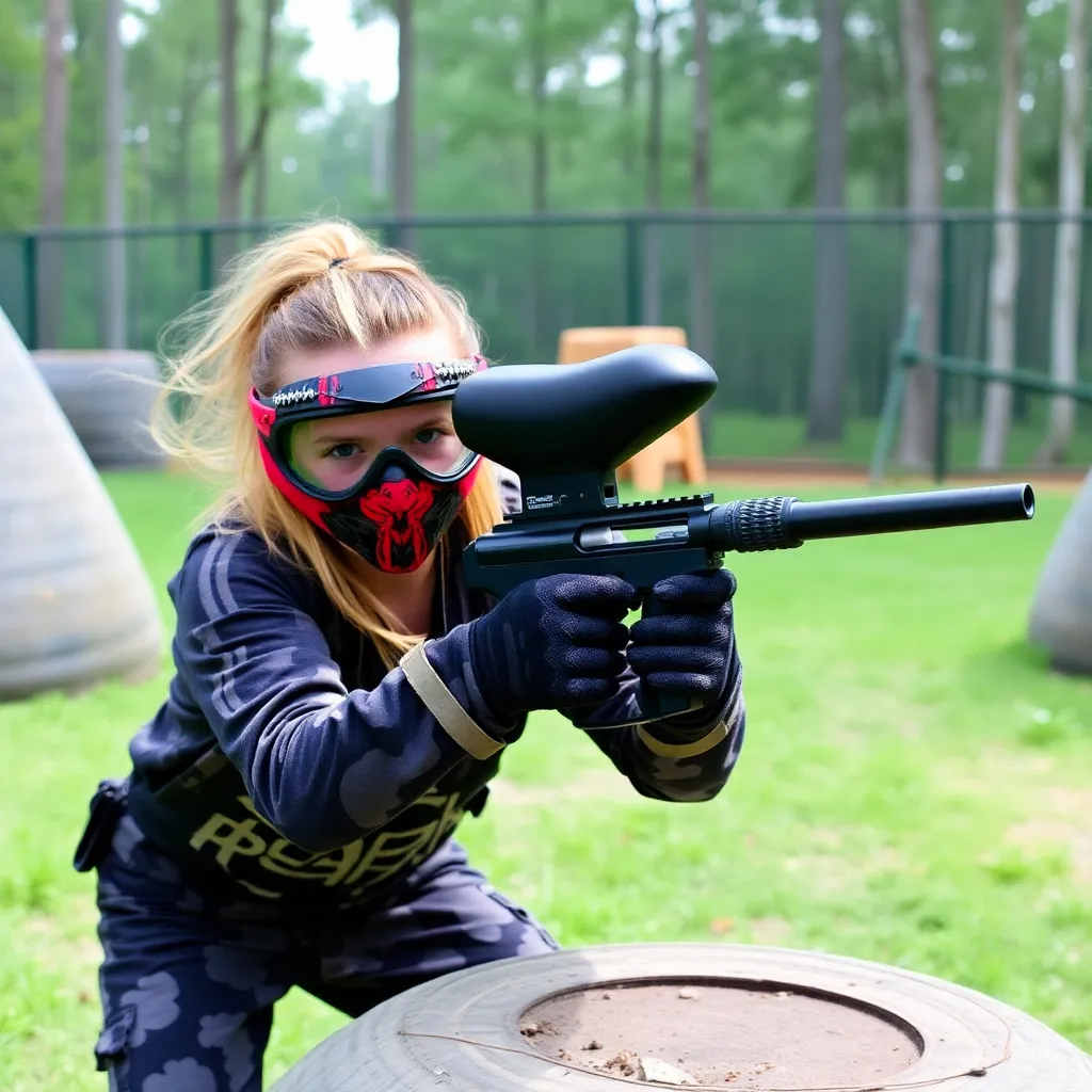 Kids birthday party places Invincibles Paintball Park in Port St. Lucie
