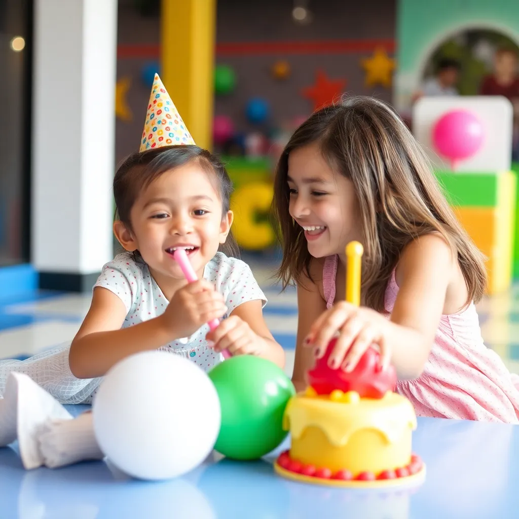 Kids birthday party places Iplay America in Freehold