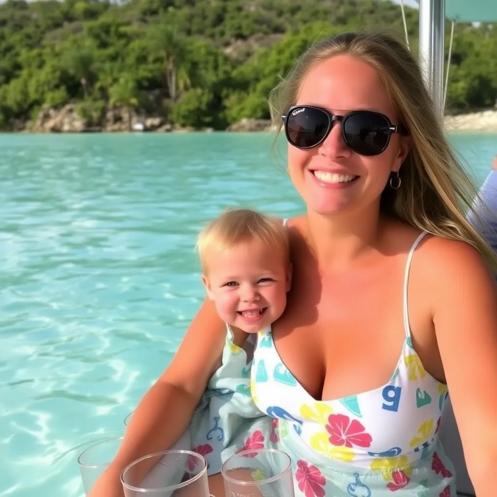 Kids birthday party places Island Thyme Charters in St Croix