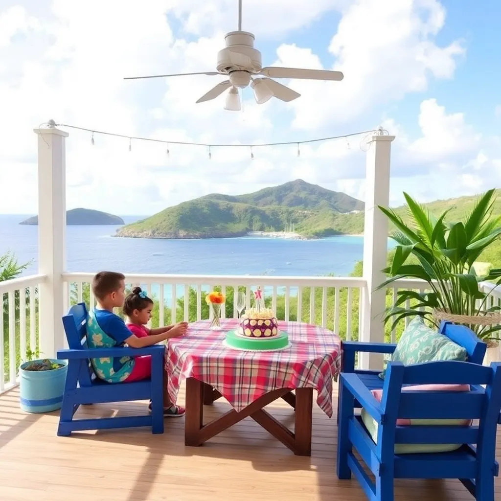 Kids birthday party places Island View Guesthouse in St Thomas