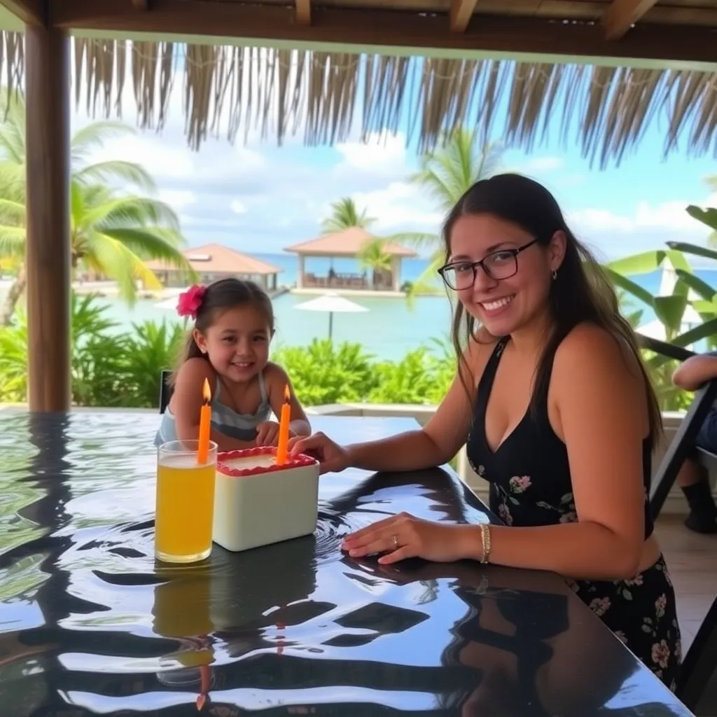 Kids birthday party places Islander Terrace in Tumon