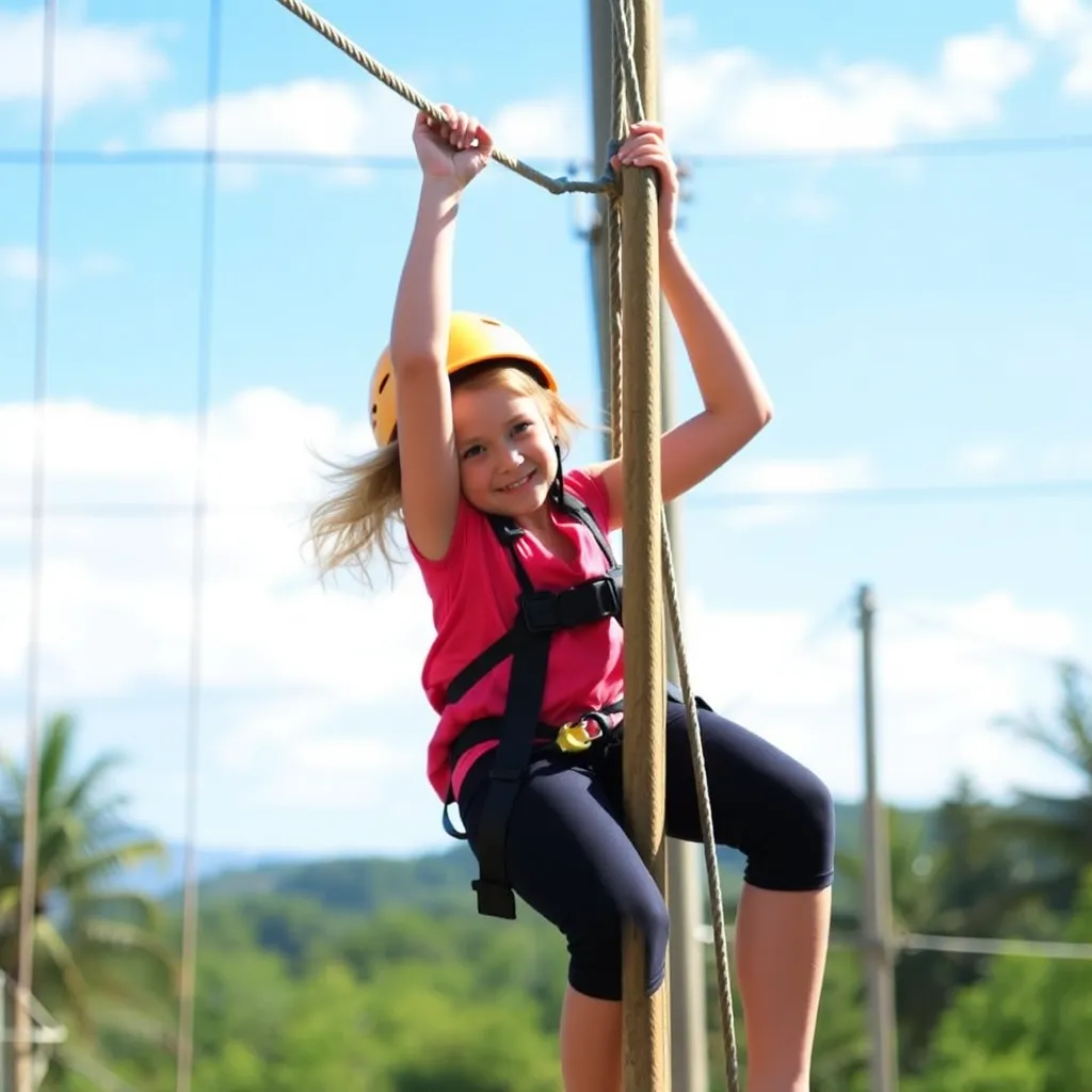 Kids birthday party places It At Beantown Adventure Ropes Course in Reading