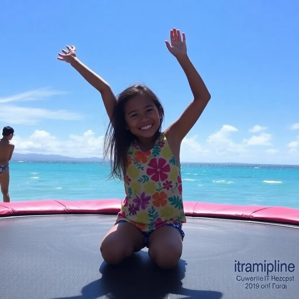 Kids birthday party places Itrampoline Hawaii in Waipahu